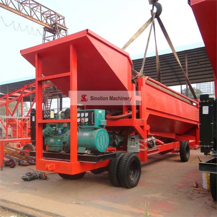 china Mobile Gold Panning Equipment