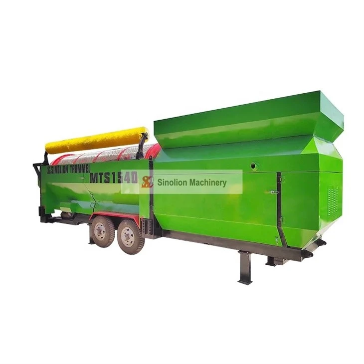 Heavy Duty Rock Trommel Screen