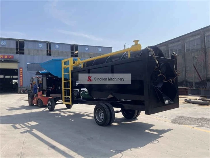 Mobile Gold Diamond Mine Washing Plant