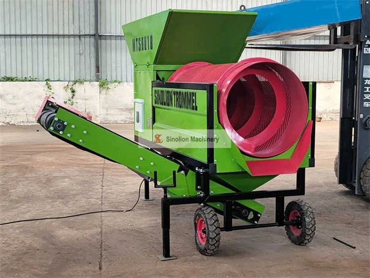 Small Soil Trommel Screen