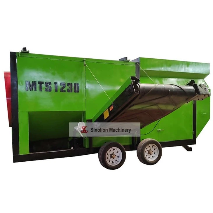 Trommel Screen Compost Machine